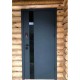 Двері Qdoors серія Стріт Елегант вулиця метал антрацит / біла шагрень