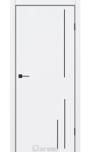 ДВЕРІ DARUMI PLATO LINE PTL-06 із чорним молдингом