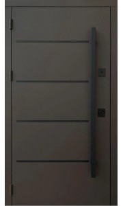 Двері Qdoors серія Стріт Горизонт фарба 8019