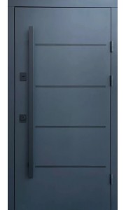 Двері Qdoors серія Стріт Горизонталь Антрацит