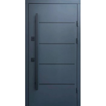 Двері Qdoors серія Стріт Горизонталь Антрацит
