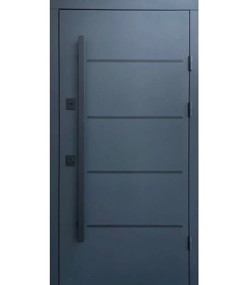 Двері Qdoors серія Стріт Горизонталь Антрацит