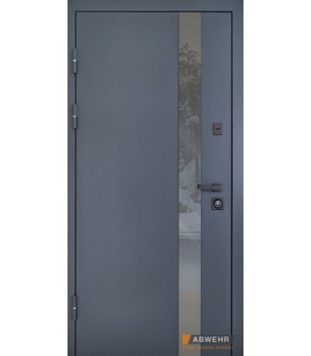 Двері Abwehr модель Nordi Glass комплектація Defender