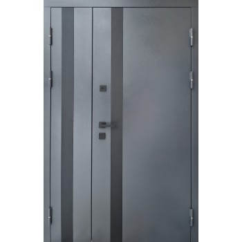 Дверь Форт серия Люкс модель Вега 120 металл/ МДФ Улица