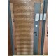 Входная дверь F-124/6515 с фанерными накладками Rodos Steel Standart S улица