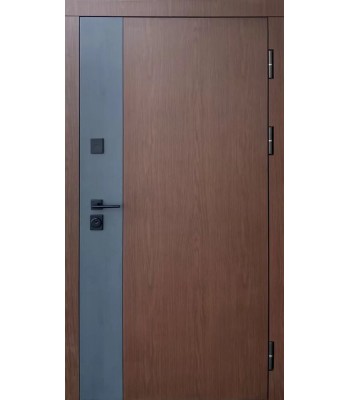 Двері Форт серія TERMO модель Дуплекс метал/мдф Вулиця