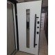 Двері Abwehr (з терморозривом) Ufo Black RAL 7016/ біла