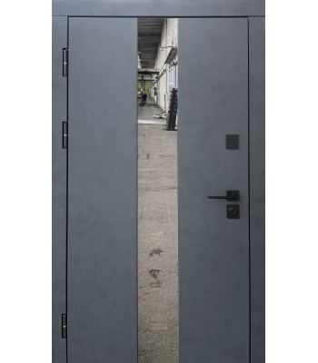 Двери Форт серия TERMO модель Титан металл/мдф Улица