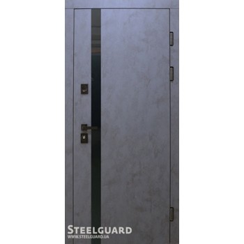 Двері "Steelguard" MAXIMA AV-1 BLACK вулиця