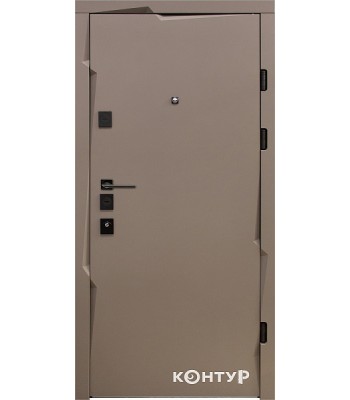 Двери МAGDA (Магда)  Элит Т-13 модель 300 хаки софт тач/белый супермат гладкая