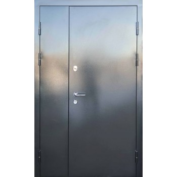 Дверь Форт Вип М Горизонталь 1200 металл графит/дуб вулкан