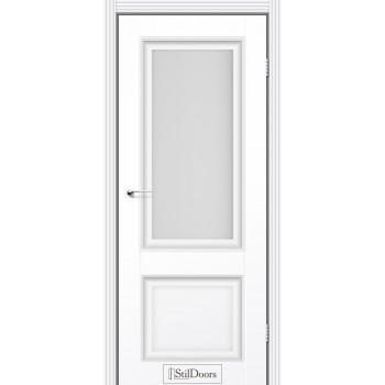 Двері CAROLINA зі склом білий мат