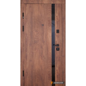Двері Abwehr Stella (Колір Спил дерева коньячного) комплектація Megapolis MG3