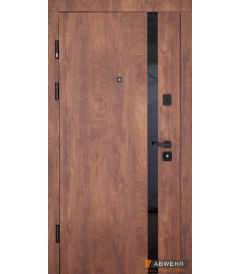 Дверь Abwehr Stella (Цвет Спил дерева коньячного) комплектация Megapolis MG3