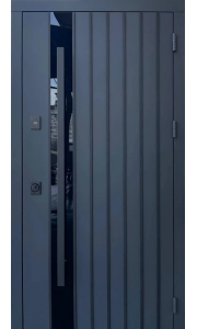 Двері Qdoors серія Стріт АРТ антрацит