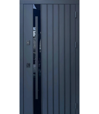 Двері Qdoors серія Стріт АРТ антрацит