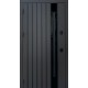 Двері Qdoors серія Стріт АРТ RAL8019/дуб темний Двері Qdoors серія Стріт АРТ RAL8019/дуб темний