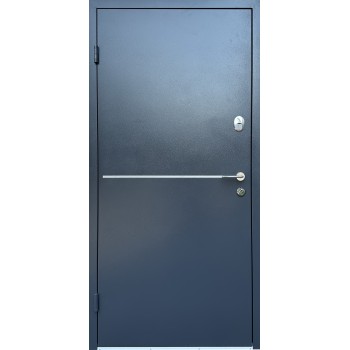 Дверь входная REDFORT Оптима Блейд металл 7024 / МДФ