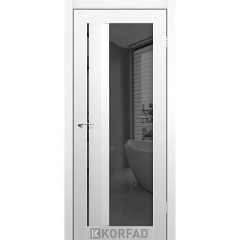 Дверь межкомнатная KORFAD Aliano AL-06 Syper PET аляска зеркало графит