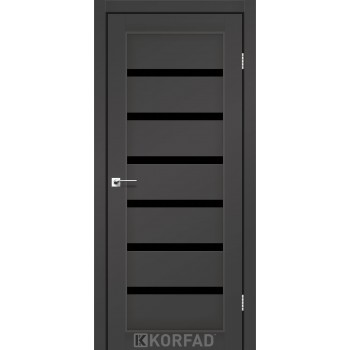 Дверь межкомнатная KORFAD Porto Deluxe PD-01 SYPER PET антрацит