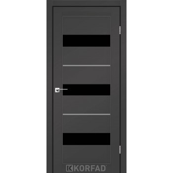 Двері міжкімнатні KORFAD Porto Deluxe PD-12 SYPER PET антрацит