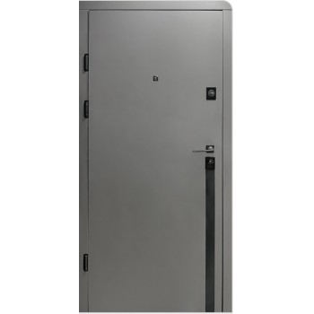 Двери МAGDA (Магда) Элит Т-13 модель 611 серый софт тач/белый супермат
