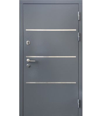 Двері Форт серія Люкс модель Галиція метал/МДФ Вулиця