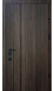 Двері STRAJ LUX "Prestige" OLiLine дуб табак/біла емаль