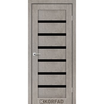 Двері міжкімнатні KORFAD PORTO DELUXE PD-01 лайт бетон