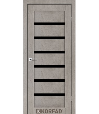 Двері міжкімнатні KORFAD PORTO DELUXE PD-01 лайт бетон