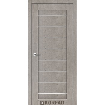 Двері міжкімнатні KORFAD PIANO DELUXE PND-01 лайт бетон
