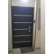 Дверь "Steelguard" Серия FORTE+AV-5 венге темный/белый шелк с замком Mottura