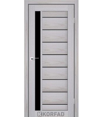 Міжкімнатні двері KORFAD FLORENCE FL-01 сіра мадрина BLK, 22 кольори