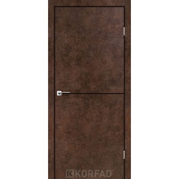 Двері міжкімнатні KORFAD DLP-01 АРТ БЕТОН + декор