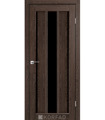 Міжкімнатні двері  VENECIA DELUXE VND 04 чорне скло