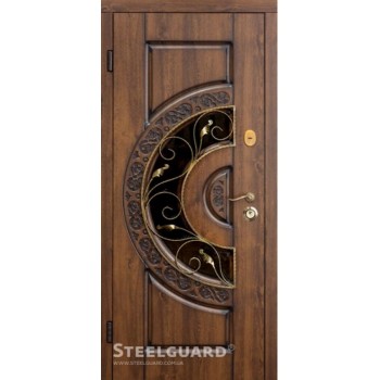 Дверь "Steelguard" Optima (Оптима) УЛИЦА стеклопакет