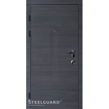 Дверь Steelguard СЕРИЯ FORTE+Barca венге серый/белый мат