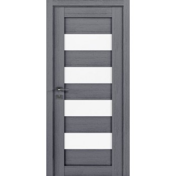 Дверь Rodos Modern Milano каштан серый Renolit
