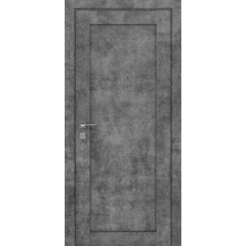 Дверь Rodos Modern Polo глухое серый мрамор