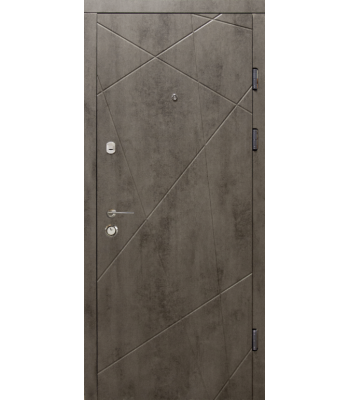 Двери МAGDA Тип-2 КВАРТИРА модель100 бетон темный/бетон светлый