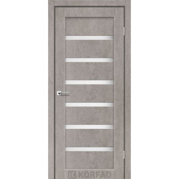Дверь межкомнатная KORFAD Porto PR-01 лайт бетон