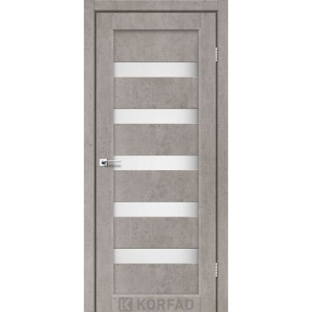 Дверь межкомнатная KORFAD Porto PR-03 лайт бетон