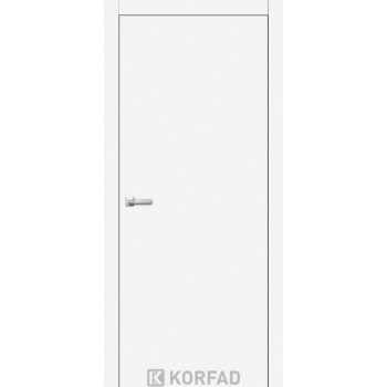 Двері міжкімнатні KORFAD LOFT PLATO LP-01 білий перламутр