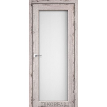 Межкомнатная дверь KORFAD SANVITO SV-01 дуб нордик стекло